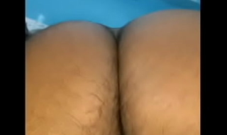 Indian man showing ass hole and jiggling juicy balls.