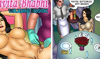 Savita Bhabhi Episode 128 - Waxing Erotic