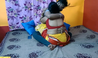My Desi hot aunty secret sex with her unmarried devor !! Cum inside pussy