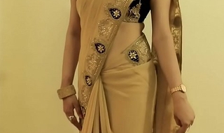 Sexy Wholesale SAREE Enervating gather up with Similar will sob single away be advantageous to Belly lever gather up with On touching