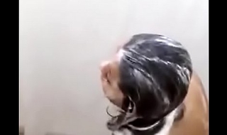 INDIAN Woman Rinsing Hidden Webcam with an increment of Mishandle