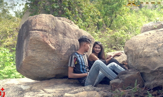 Desi Girl Sudipa Has A Romance Wide The Mountain Jungle, Full Outdoor Scene
