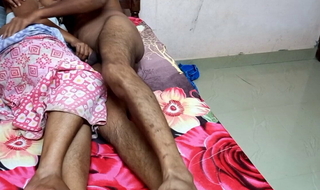 Indian girl enjoys playing with her husband