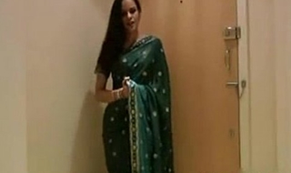 Indian Mollycoddle Jasmine Sari Coition