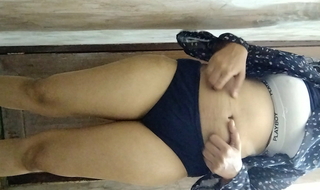 Indian girl after gym virgin bathing and fingering at home