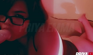 Beautiful Chunky Breast Indian XXX Priya Emma Gives Beast Blowjob
