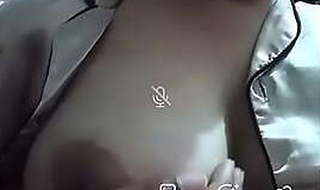 Desi Girl Riya showing big boobs on video call and pressing big boobs for boyfriend  watch me and masturbate for me