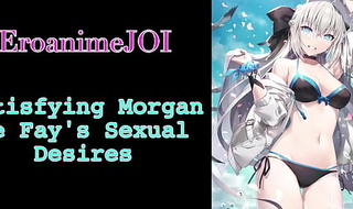 Delightful Morgan Le Fay's Sexual Desires Hentai Joi Cei