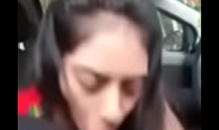 Desi Girl Shilpa Blows Her Stepbrother Concerning The Car