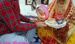 Karwa chauth special 2022 indian xxx desi husband light of one's life her wife' hindi audio with dirty talk