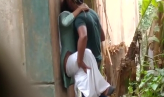 Indian Gym Guy Standing And Fucking Gf Outdoor Spy Vid