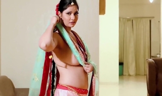 Diwali Surprise Saree Strip With Aabha Paul, Desi Aunty And Desi Bhabhi