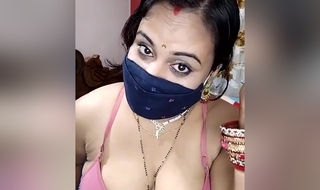 Today Exclusive- Super Hawt Desi Bhabhi In the same manner Her Big Boobs And Fingerring