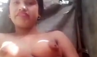 Beautiful Indian Village Girl Pussy Fingering Selfie Video