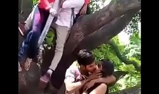 Indian Students Romance in Break Time Inside College!
