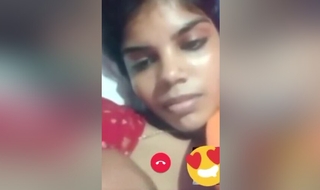 Today Exclusive- Telugu Bhabhi Showing Her Boobs On Video Call