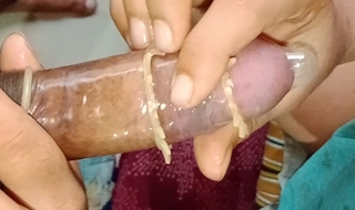 Desi Indian bhabhi dotted condom Sex