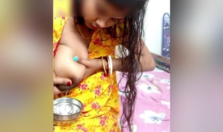 Milk Desi Girl Boobs Desirous of Nipple Up Milk