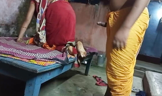 Deshi village wife sharing with baba dirty talk blow job sex Hindi sex
