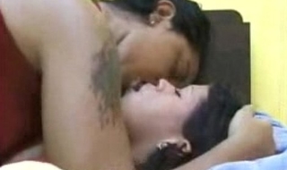 Sexy Indian Lesbian Show - Sexiest Kissing with an increment of Rubbing EVER
