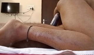 Indian aunty fucking girlfriend in home, fucking coitus pussy hardcore dick band blend in abode
