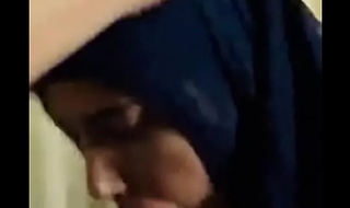 Hijab unspecific meena tenderness for to suck dick