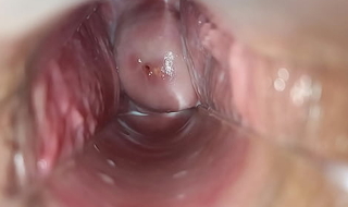 Pulsating twine inside vagina