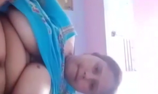 Super Horny Busty Wife Showing Her Horniness