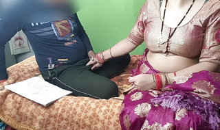 Sister-in-law taught her younger brother-in-law how in fuck for the first time in Hindi audio.