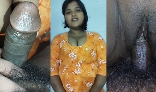 Indian Fucked stepsister Sofia by showing her cock with Hindi Audio