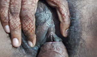 Chennai Tamil cute girl close up fuck increased by cum inside creampie