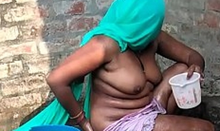 Indian Townsperson Desi Ablution Video In Hindi Desi Radhika