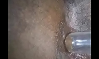 desi bottom try to put tube in a ass
