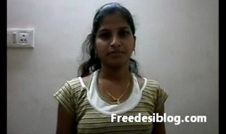 Desi Clg Keerthi Drilled with the brush boyfriend at home